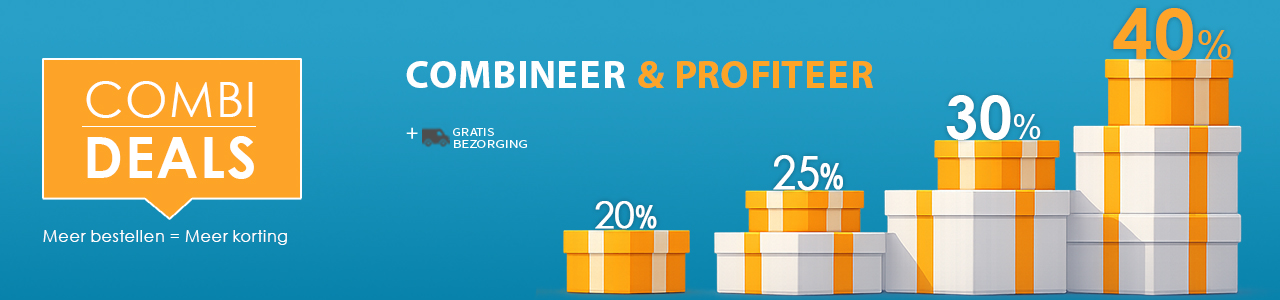 Combi deals actie 2026 Pax raamdecoratie